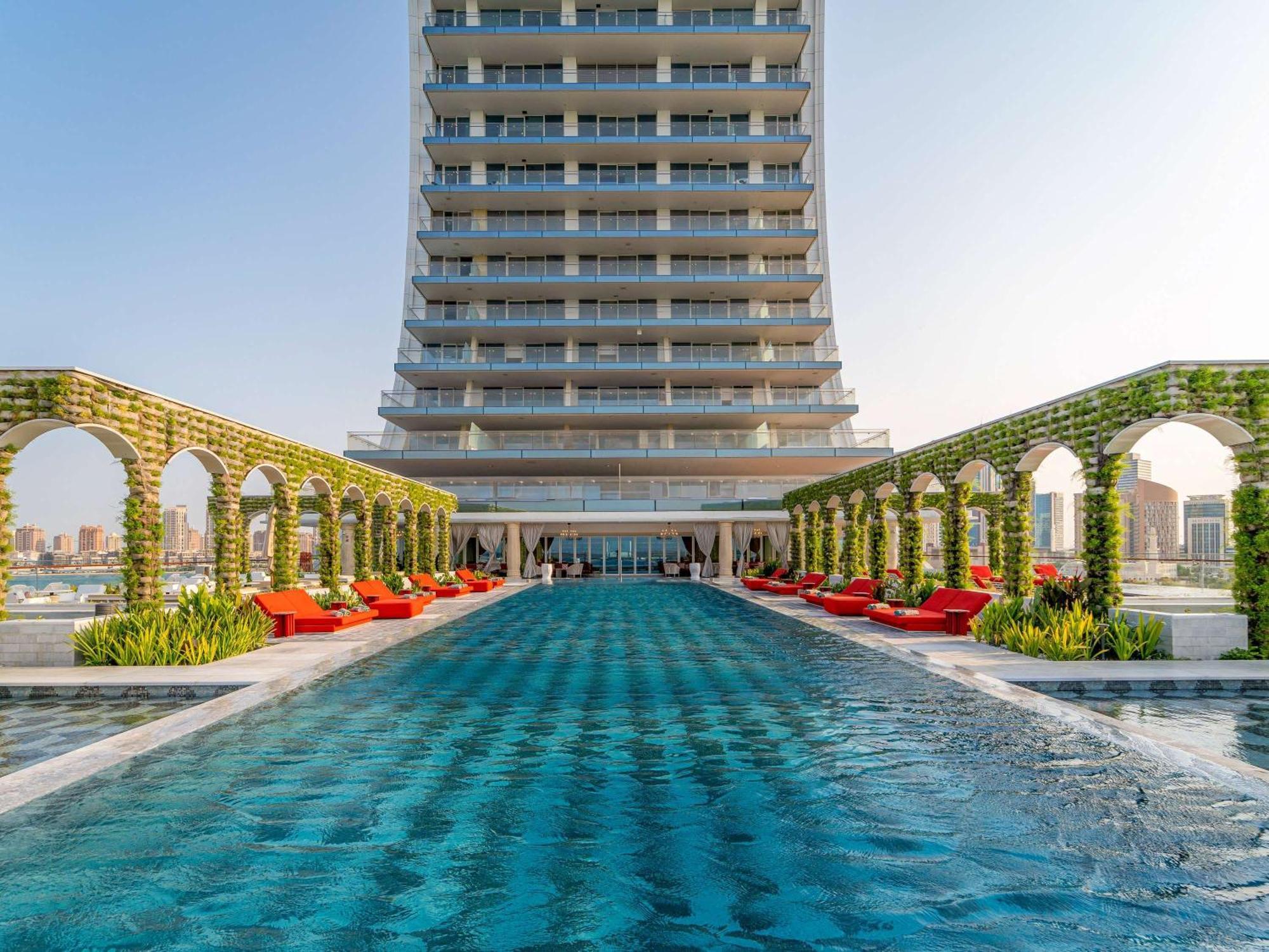 Raffles Doha Hotel Lusail Bagian luar foto