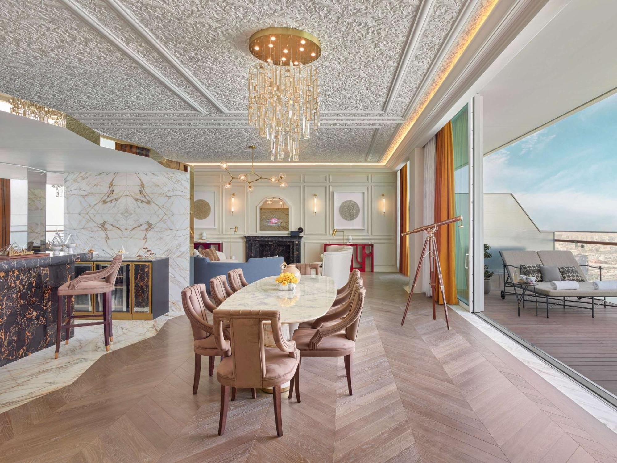 Raffles Doha Hotel Lusail Bagian luar foto